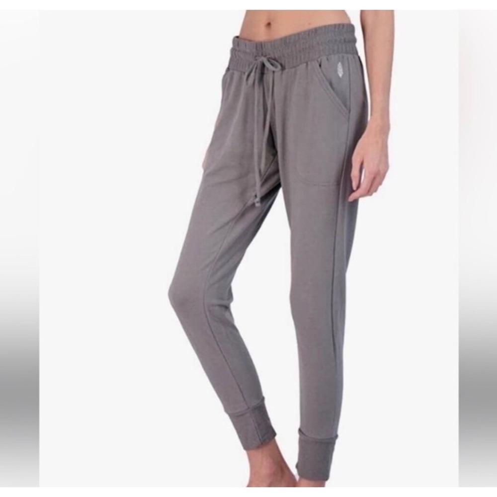 Free People Movement Sunny Skinny Sweatpants Grey Joggers Small